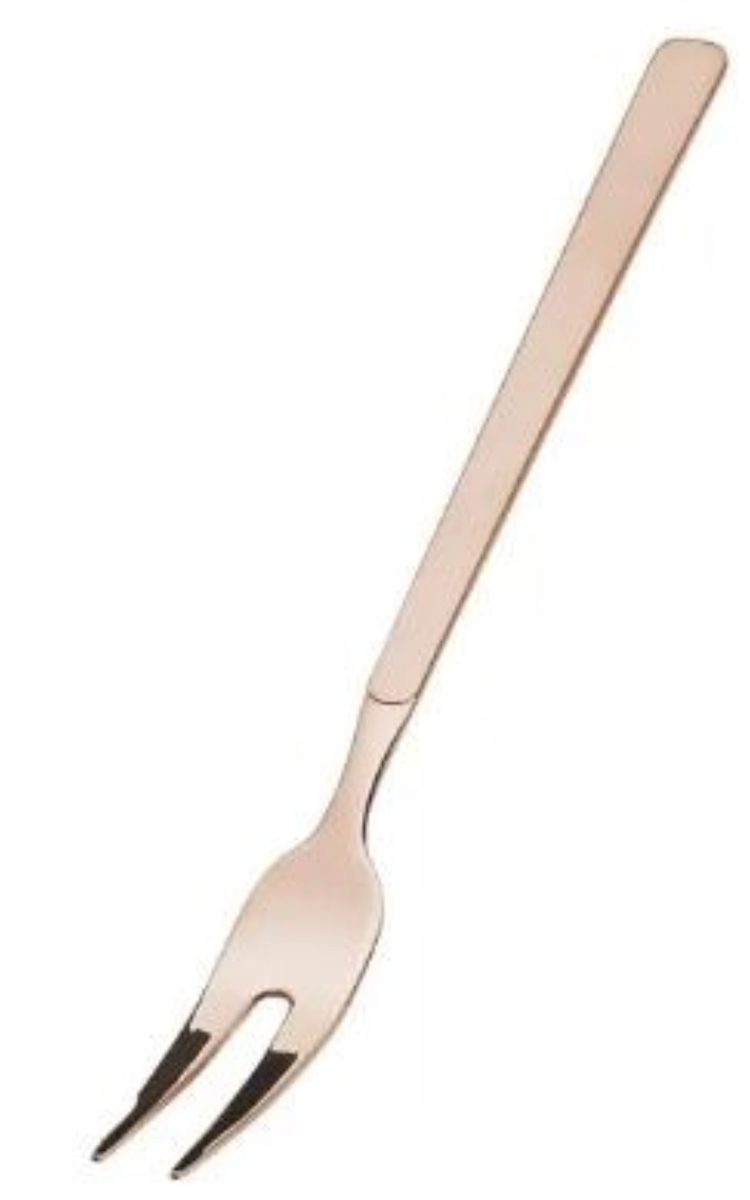 Buffet PVD cuivre Fourchette à charcuterie 18 cm