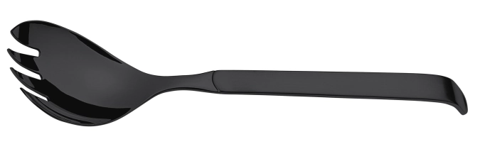 Buffet PVD schwarz Salatgabel gross 29 cm