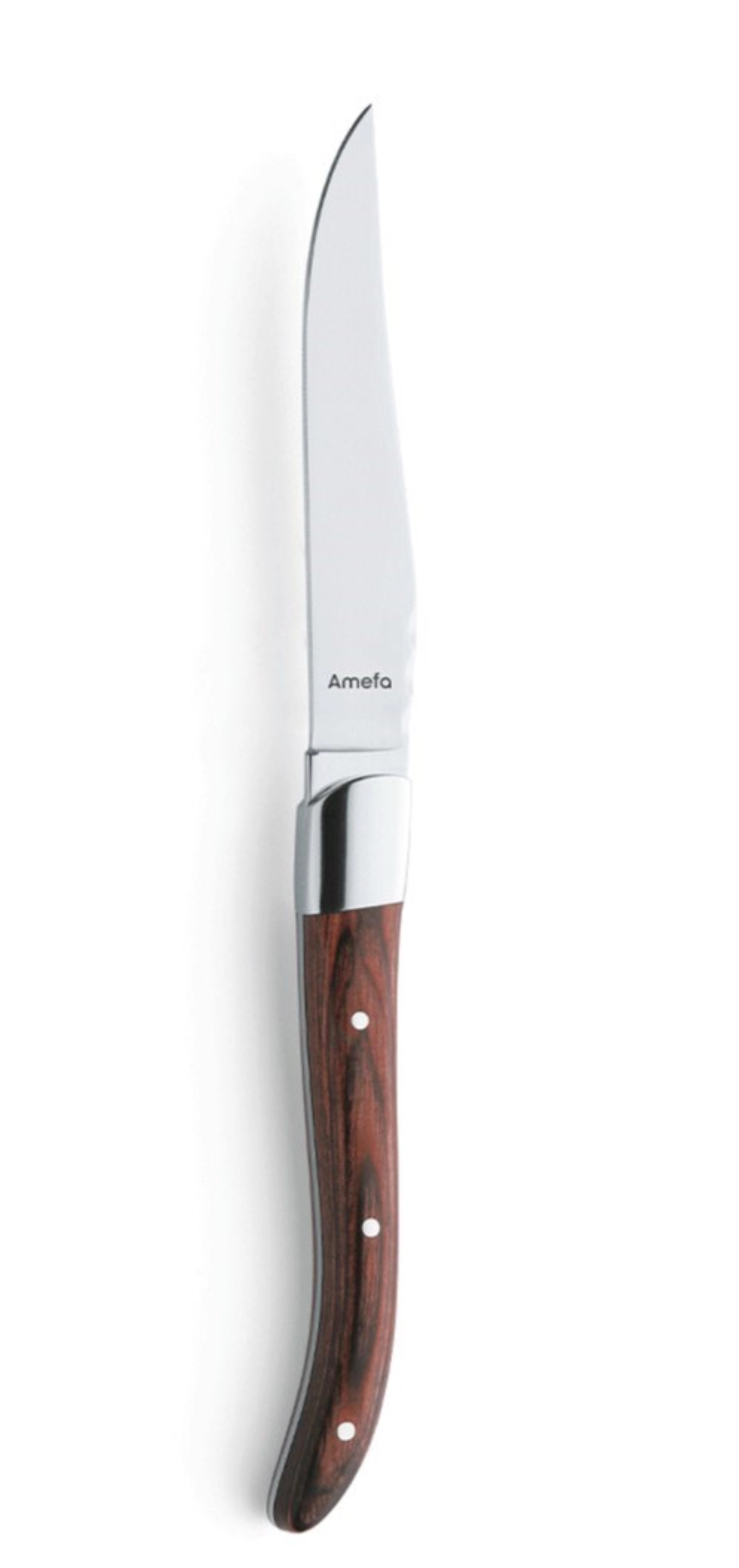 Royal Steak Steakmesser Vollheft m. Pakkaholz