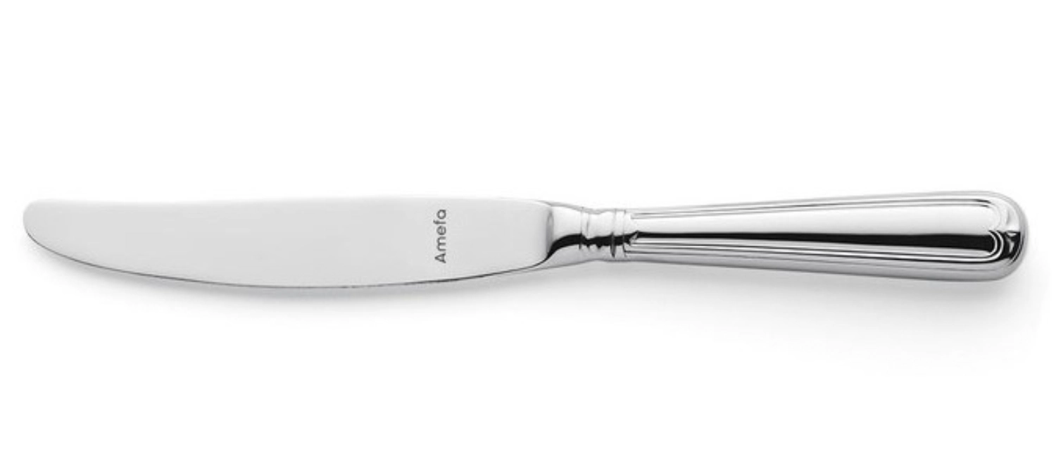 Augsburger Faden Dessertmesser Hohl. 18/10, poliert