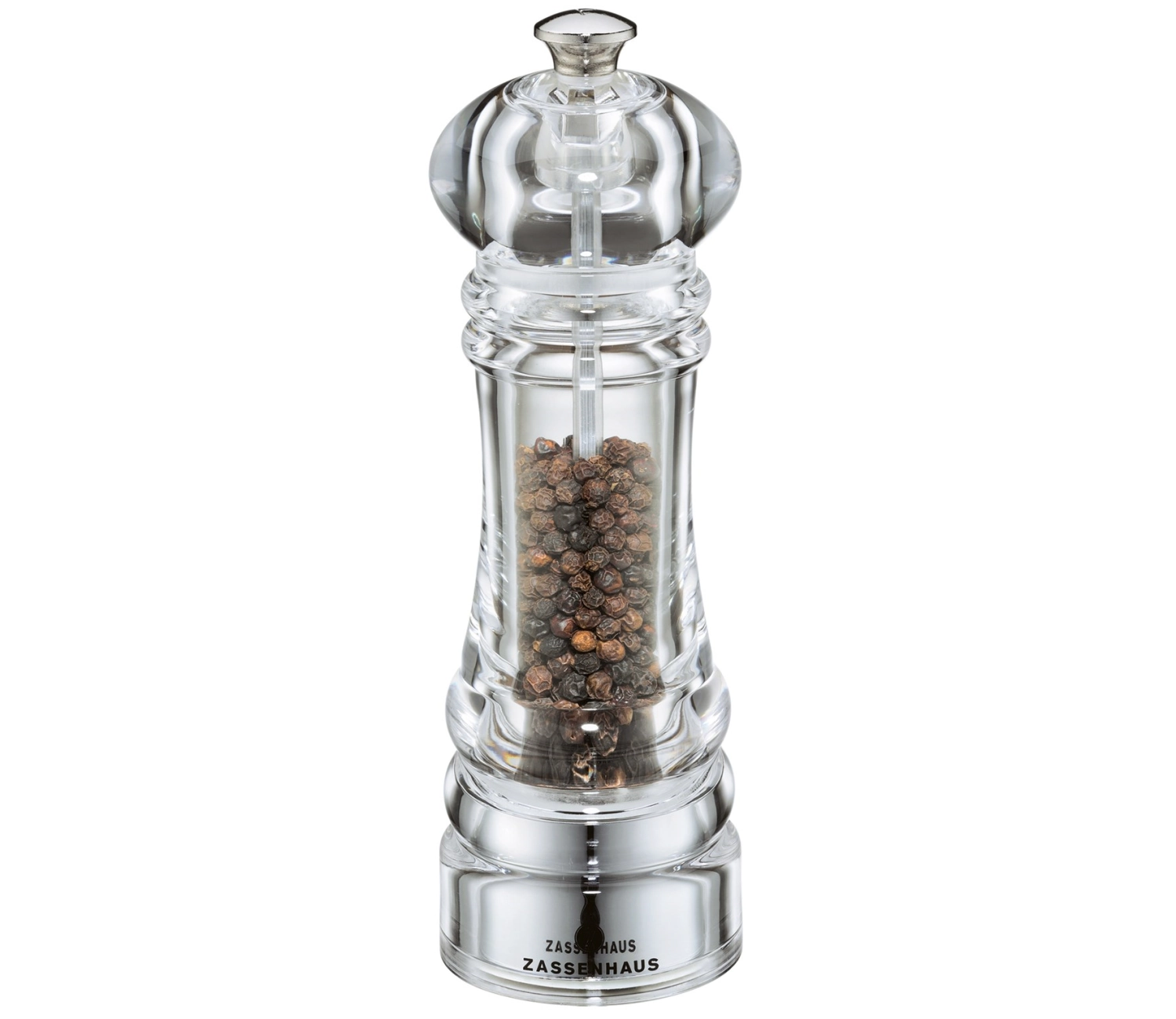 Moulin à poivre « Berlin » 18 cm transparent