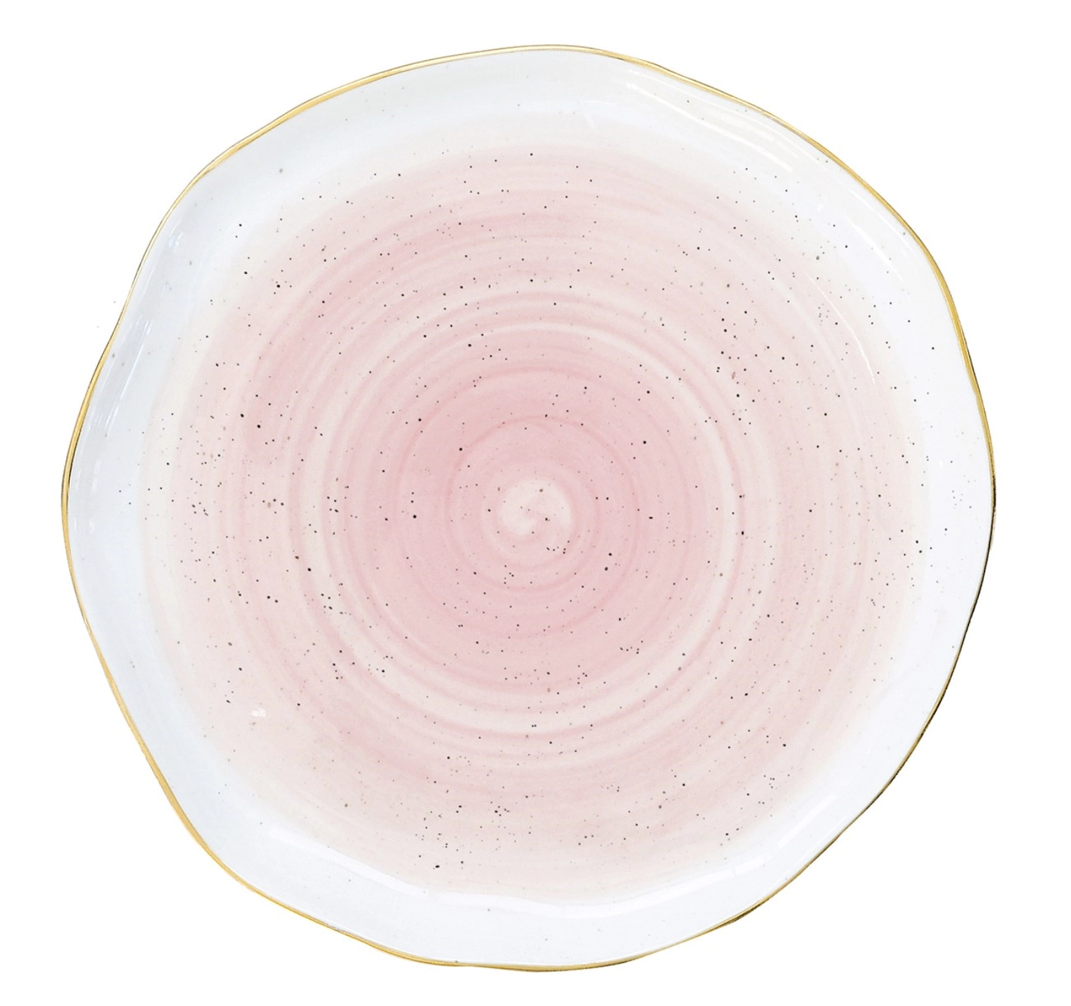 Artesanal Assiette, rose, D16cm