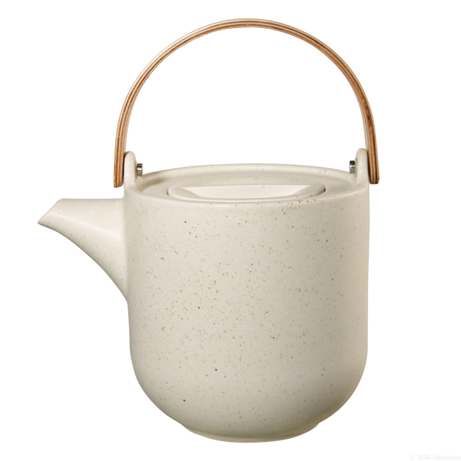 Coppa théière a. poignée en bois