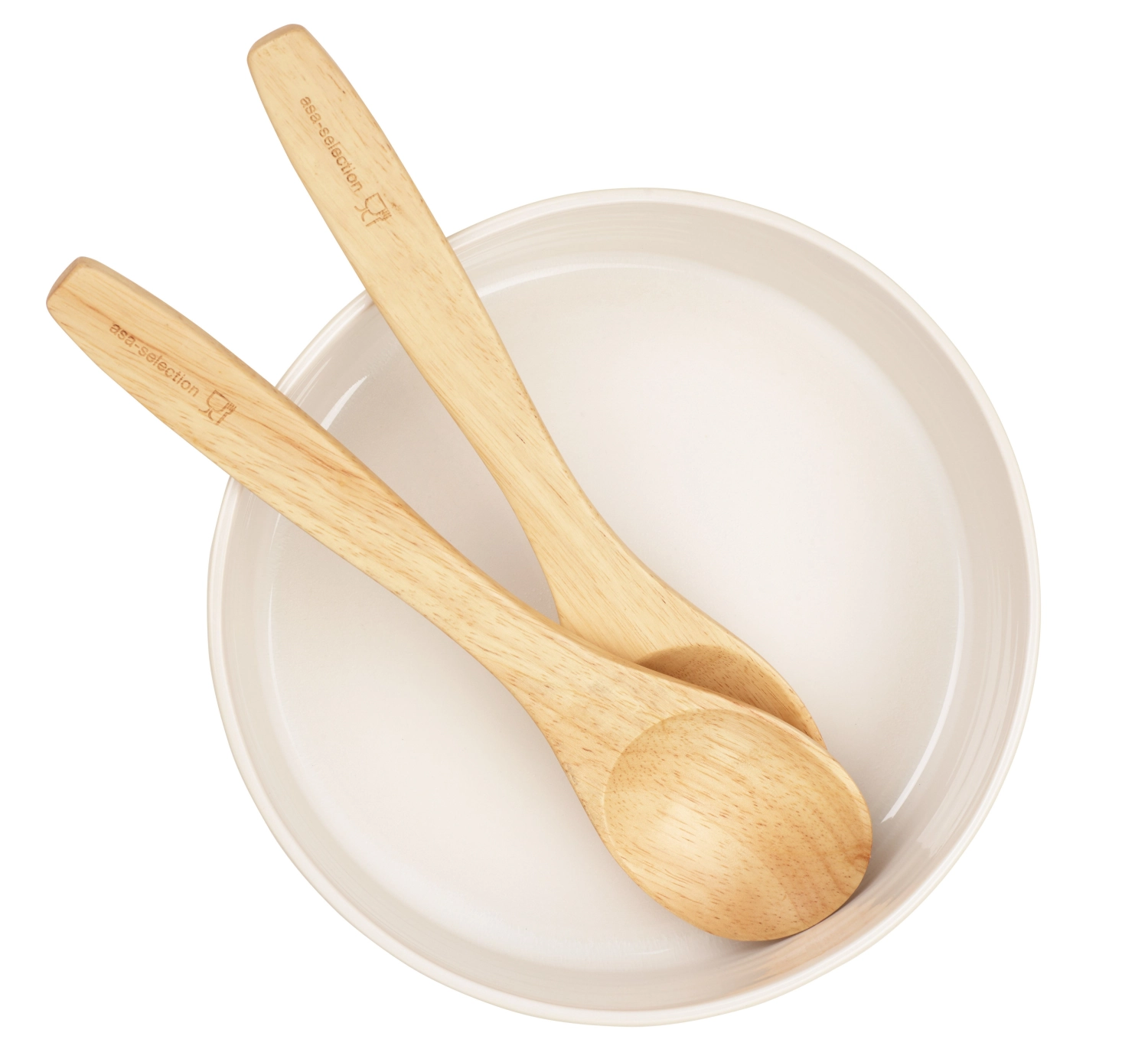 Re:glaze Salatschale, sparkling white