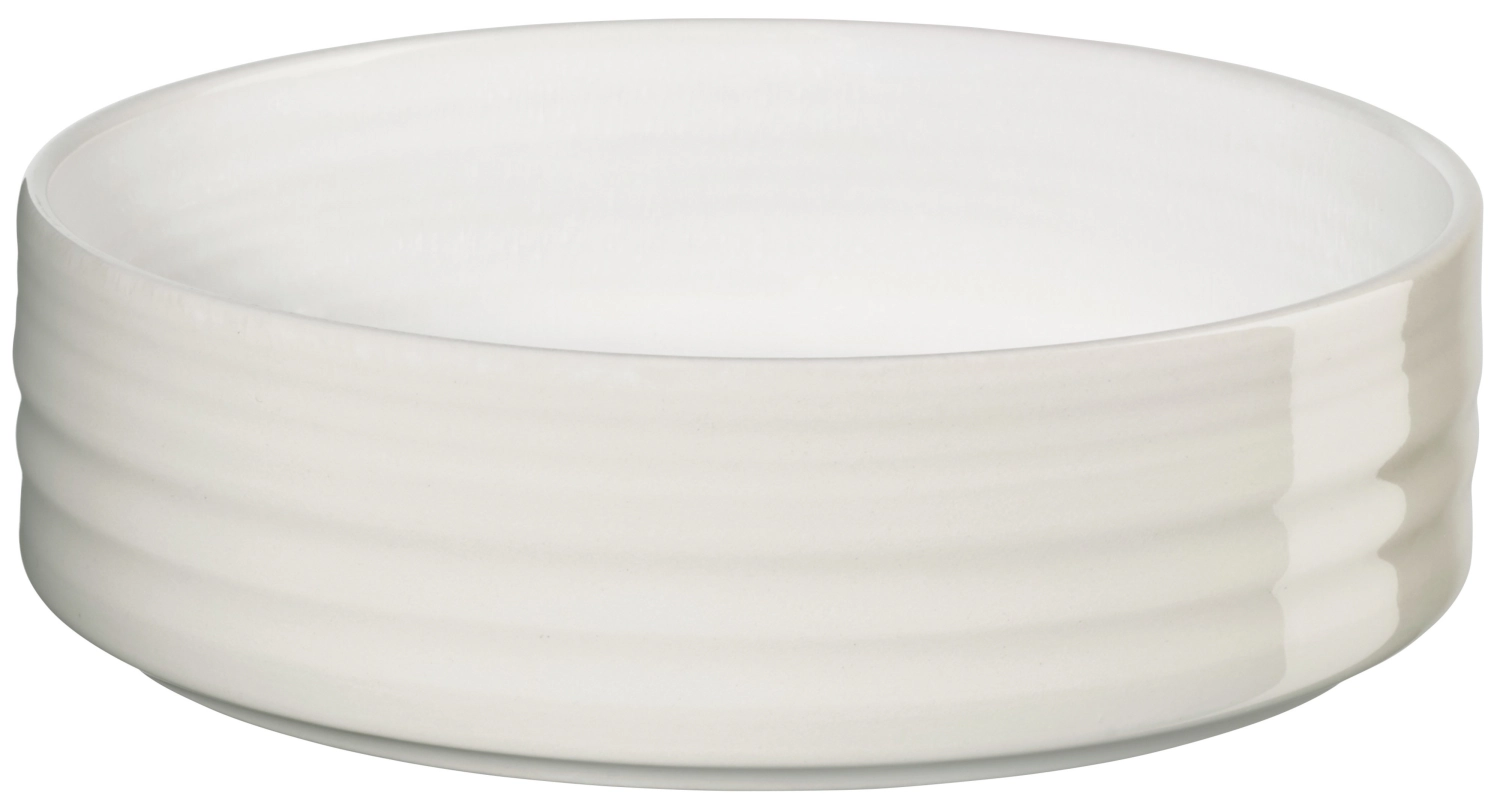 Re:glaze Schale, sparkling white