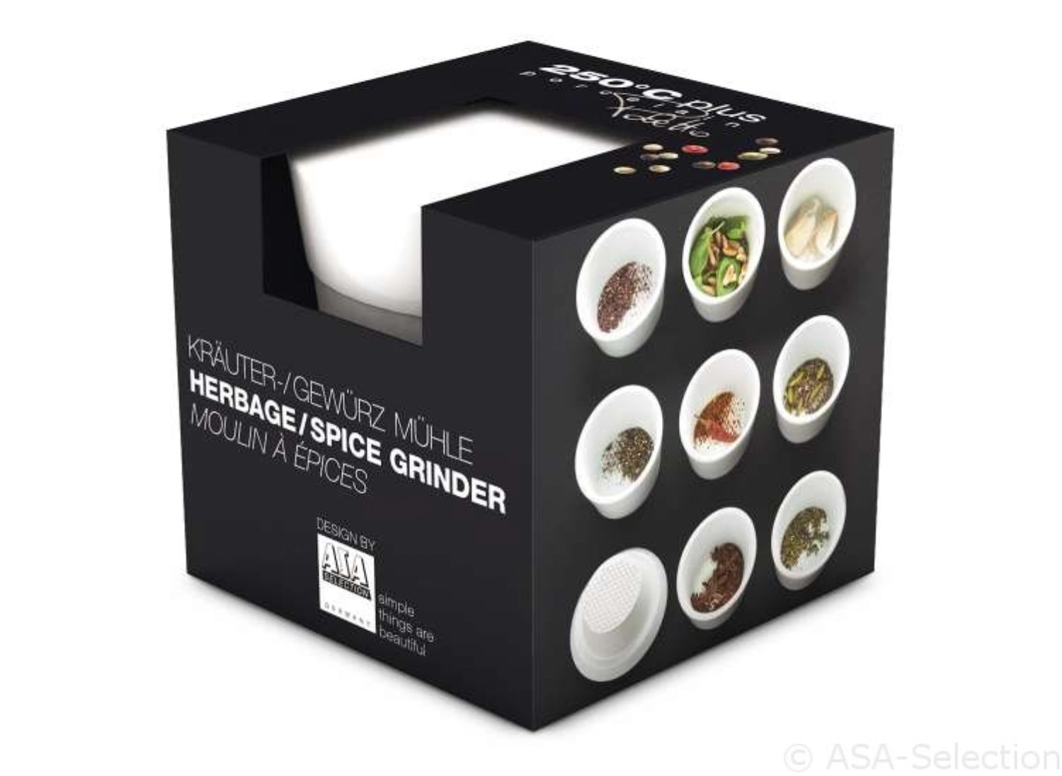 250°C Gewürz- / Kräutermühle