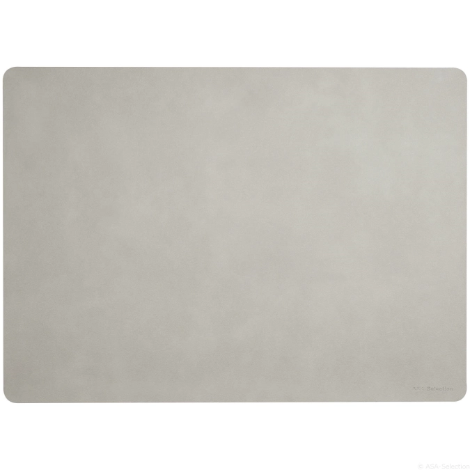 Softleather Tischset, limestone