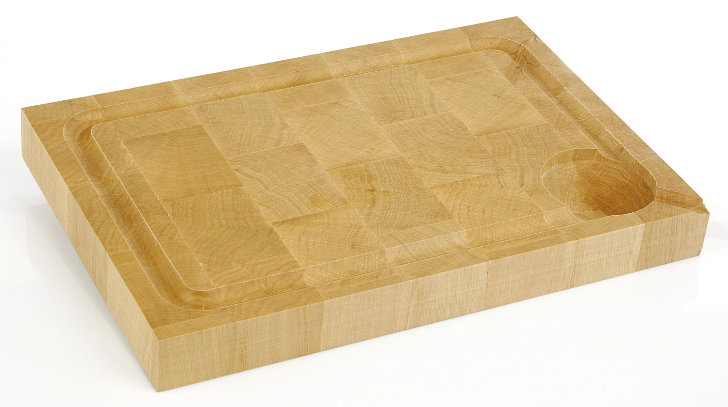 Planche bois debout 30x20x3cm rectangle charme