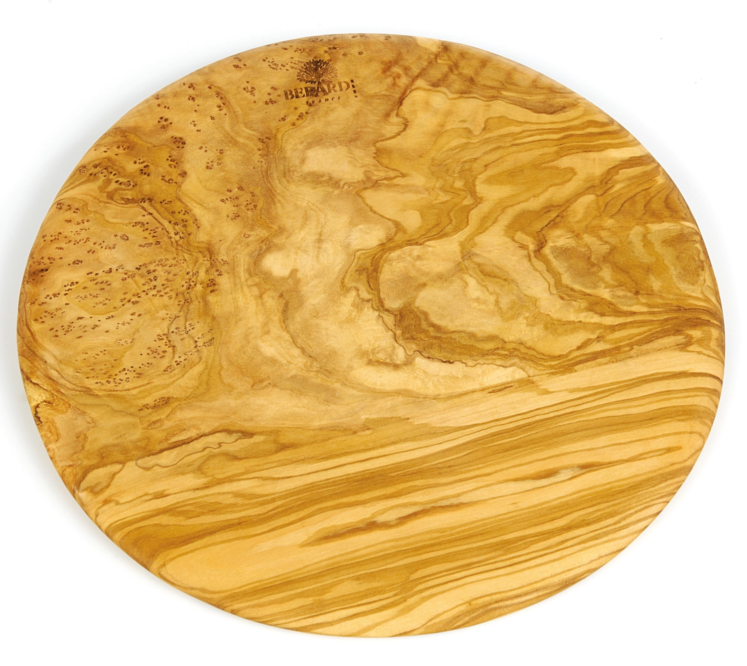 Schneidebrett Olivenholz rund Ø23 cm