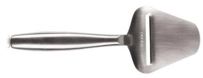 Käsehobel Copenhagen Masse silber Edelstahl 200x75x14mm