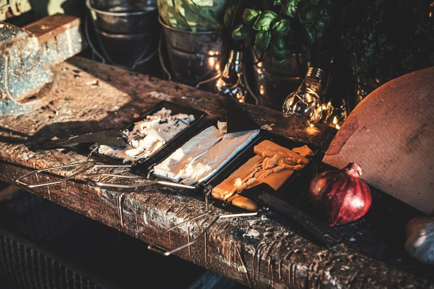 Cheese Barbeclette Holzspachtel