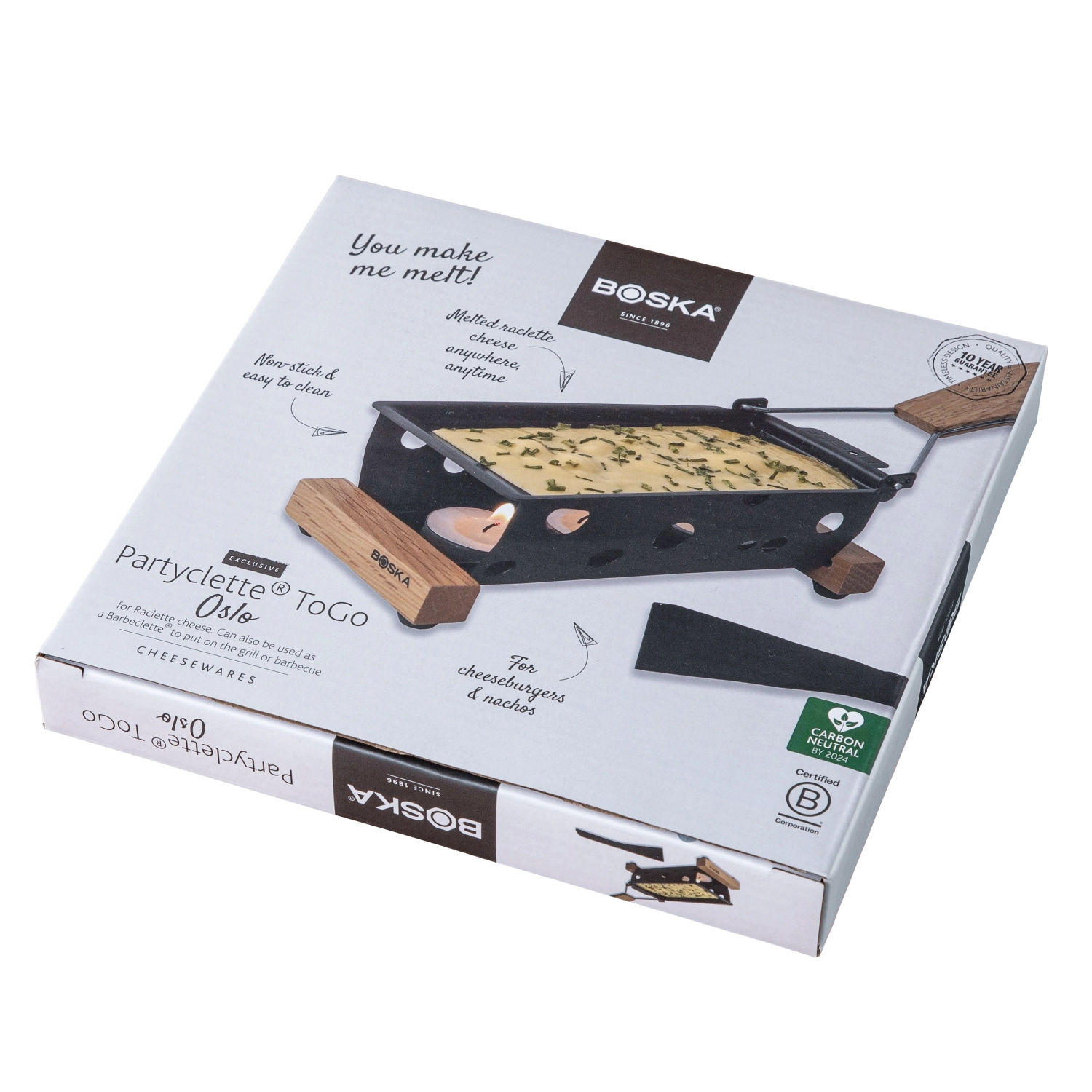 Partyclette ToGo Oslo, Eiche, 19.5x9.5x5.0cm