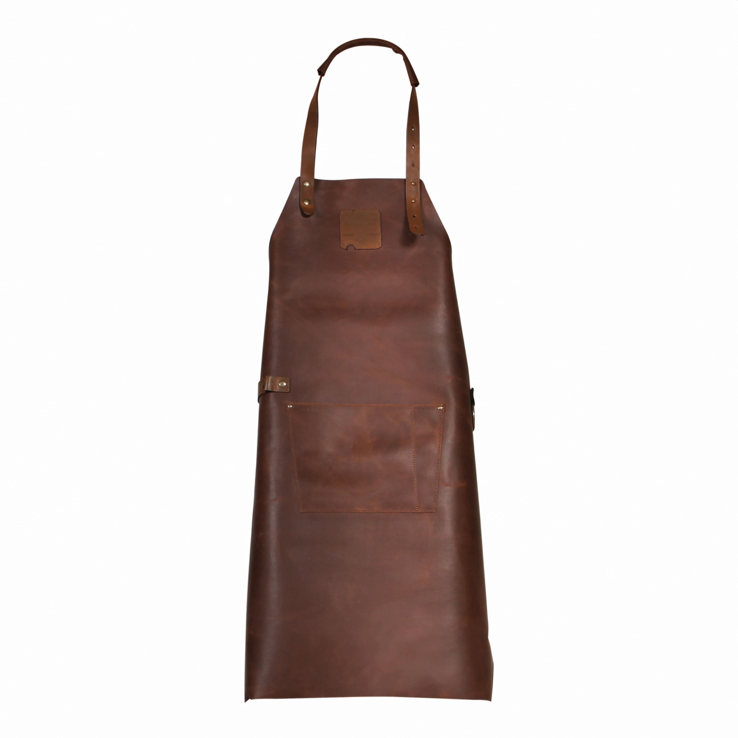 Mr. smith tablier de cuisine marron pocket