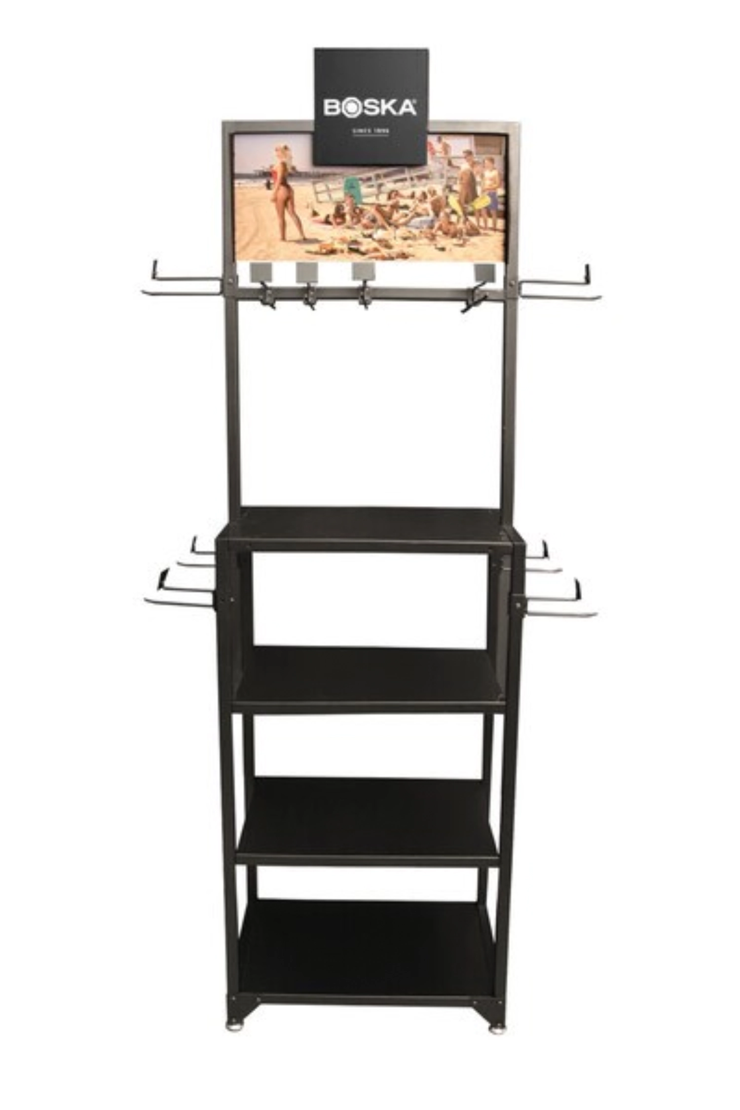 Présentoir quart de palette