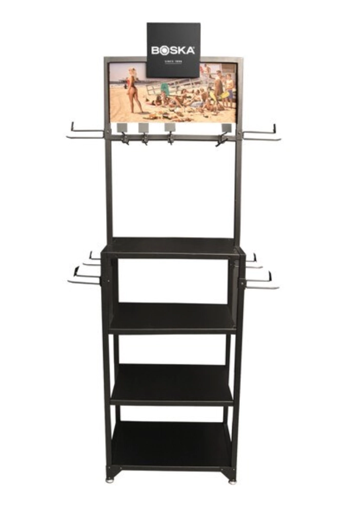 Présentoir quart de palette