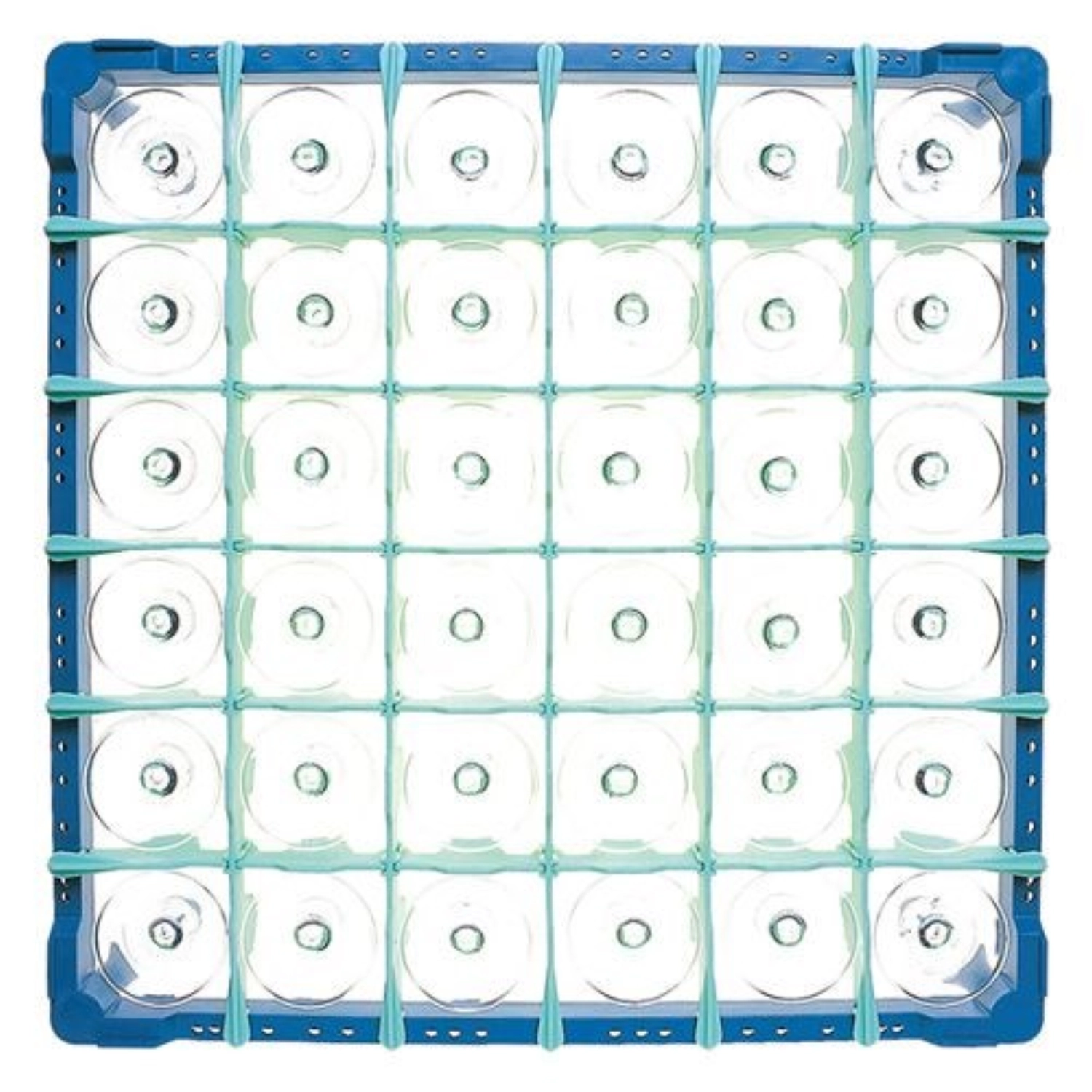 Panier à verres a. flancs vert