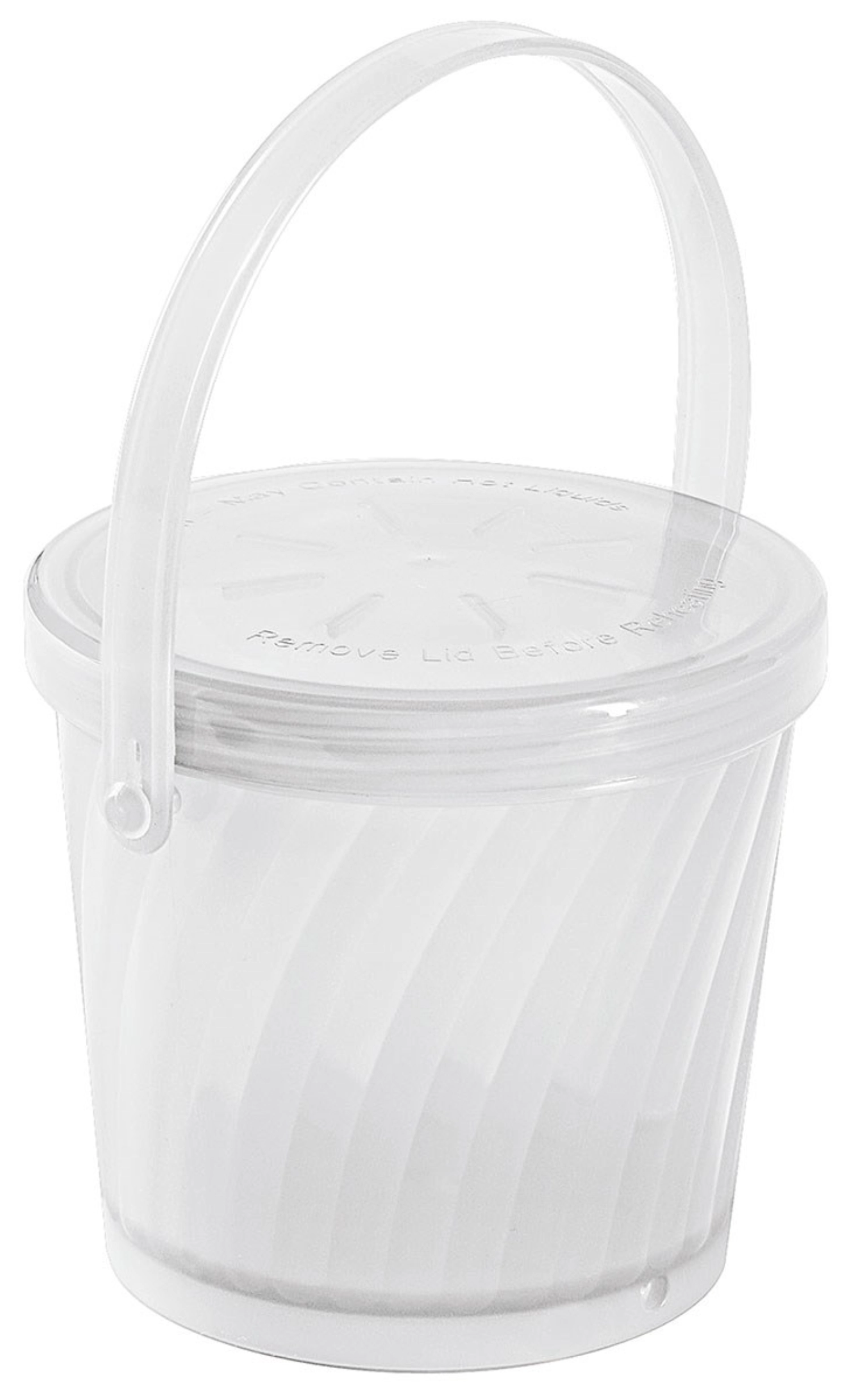 Eco-Takeouts Suppenbehälter weiss, 470 ml, 10,5 x 10 cm
