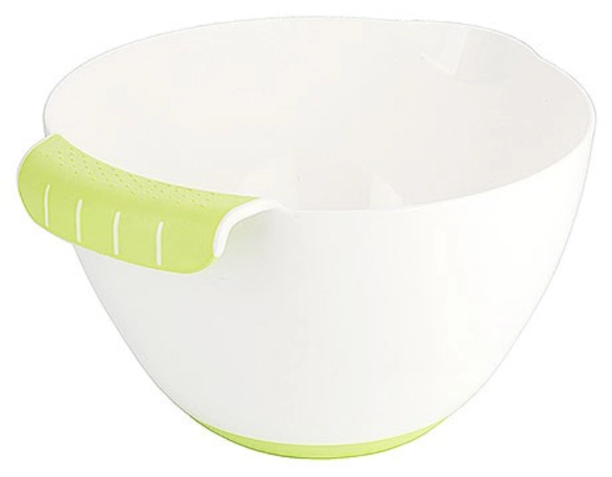 Rührschüssel mit Griff (antirut.), aus PP 24x14.5 cm - 4l