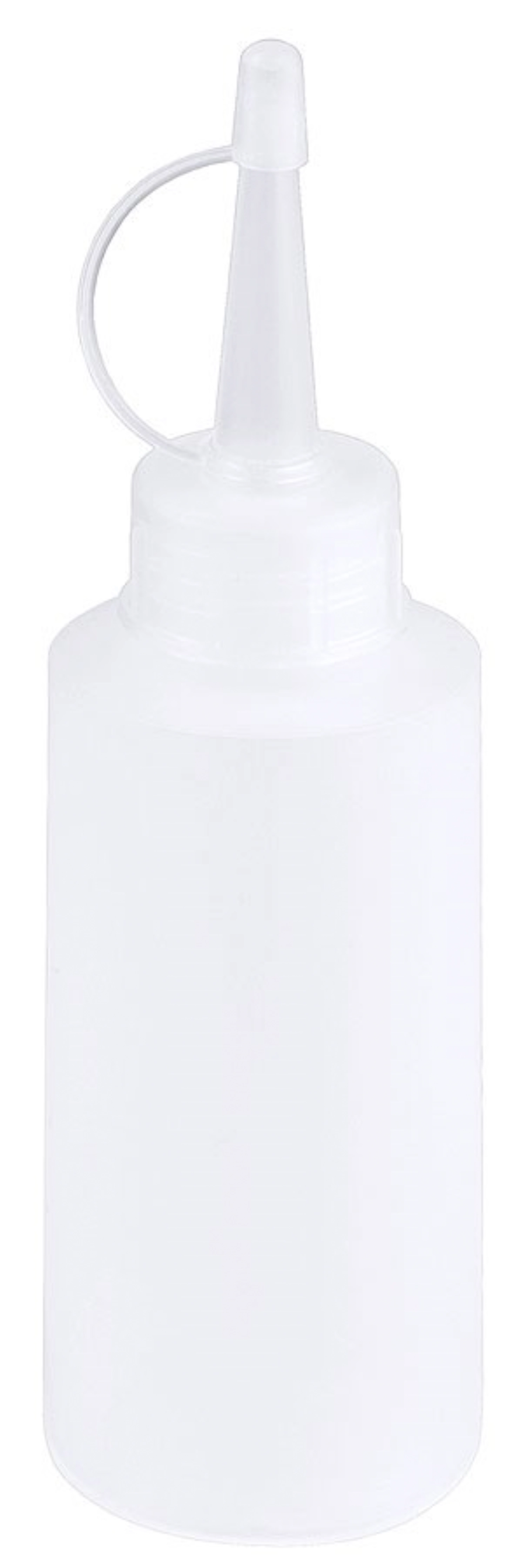 Enghalsflasche transparent