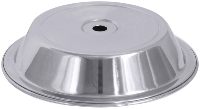 Cloche à assiette, forme conique, pour assiettes jusqu'à 24.