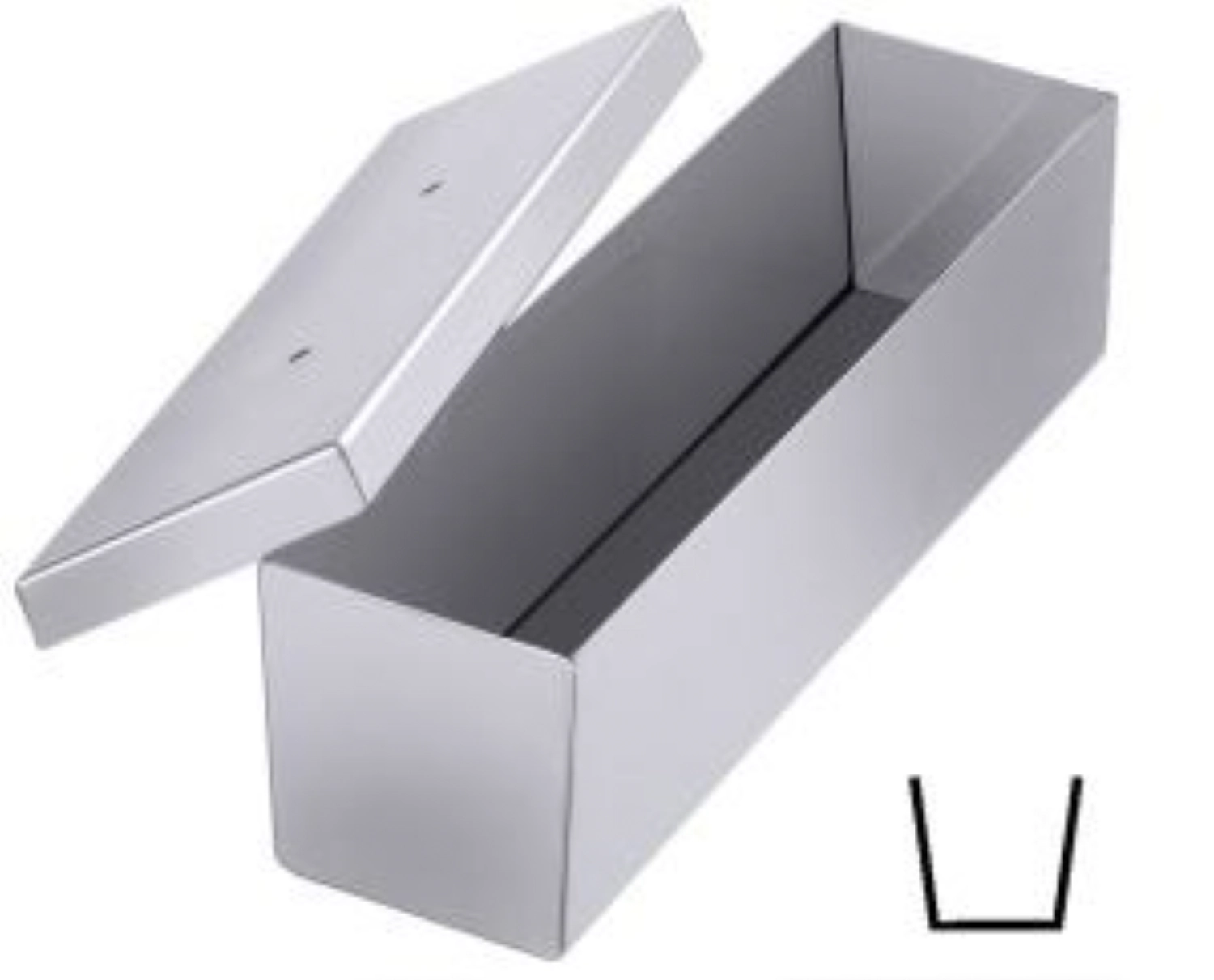 Moule à terrine boîte 30x9x7cm