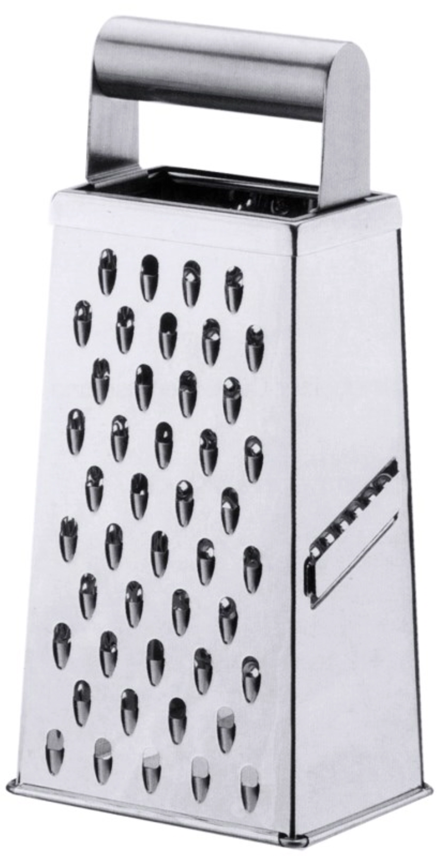 Râpe à rösti polyvalente acier inoxydable 11x8.5x24cm