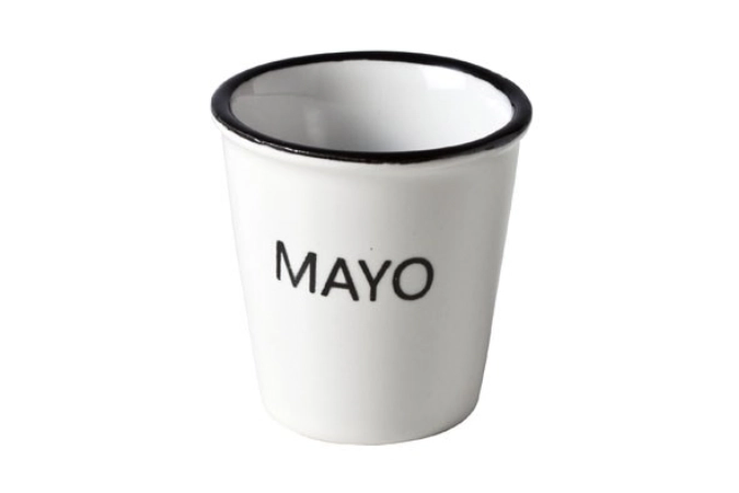HRC Becher MAYO, D 4.9cm, H: 4.9cm