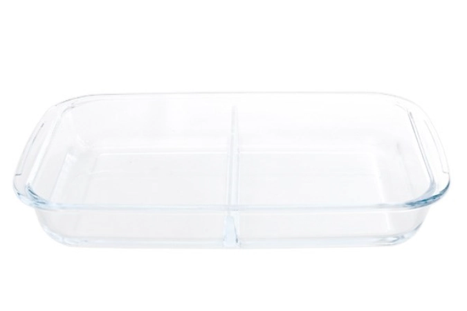 500° Auflaufform, 2 Fächer, 34.5x21x5.1cm