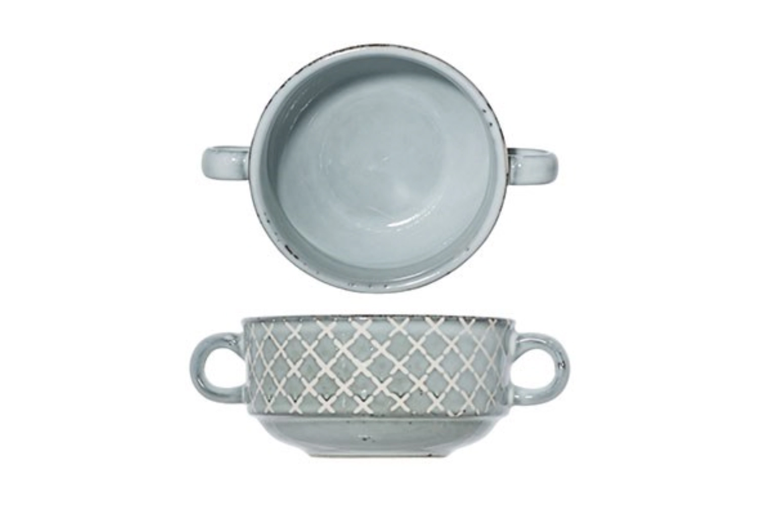 Venezia due tasse soupe d11.5xh5.8 -33cl