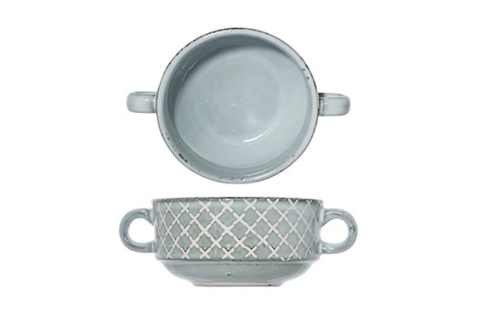 Venezia Duo Suppenschüssel mit 2 Griffen, 33cl, 11.5x5.8cm