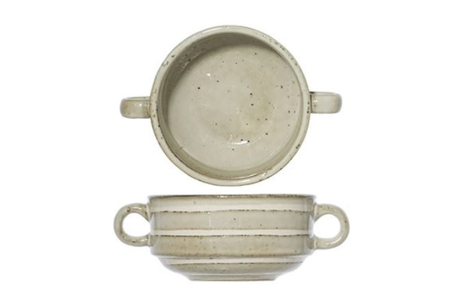 Venezia Tre Suppenschüssel mit 2 Griffen, 33cl, 11.5x5.8cm