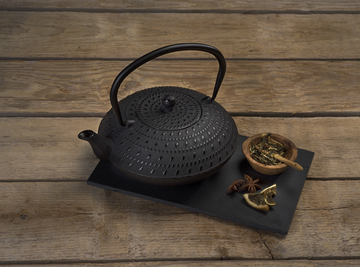 Sendai theiere noir 1,2l fonte