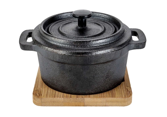 Fonte casserole 13,5x10,5xh8cm