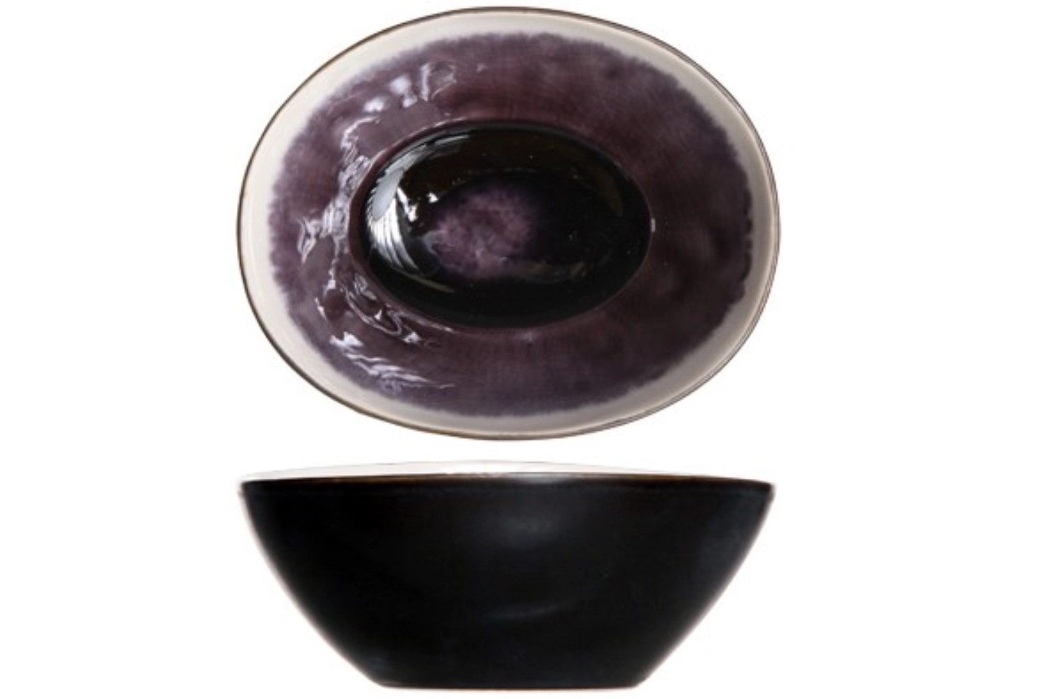 Laguna viola coupelle 10.5x9xh4cm