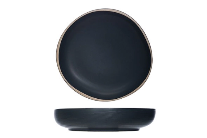 Galloway black coupelle d19xh4cm