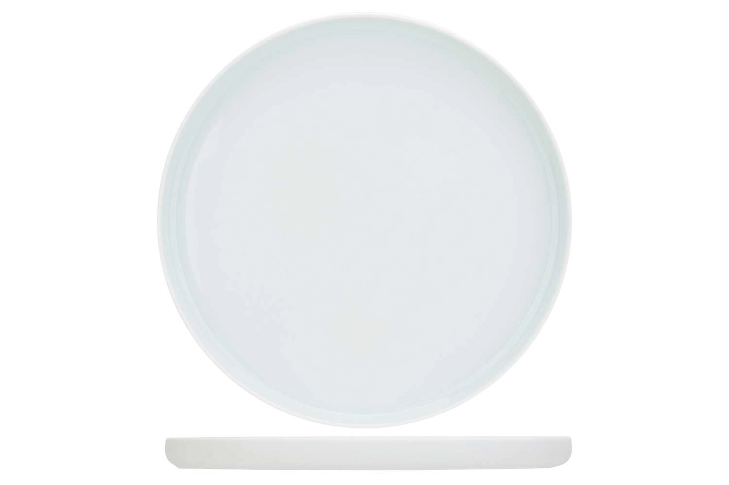 Charming white Dessertteller, D 21.5cm