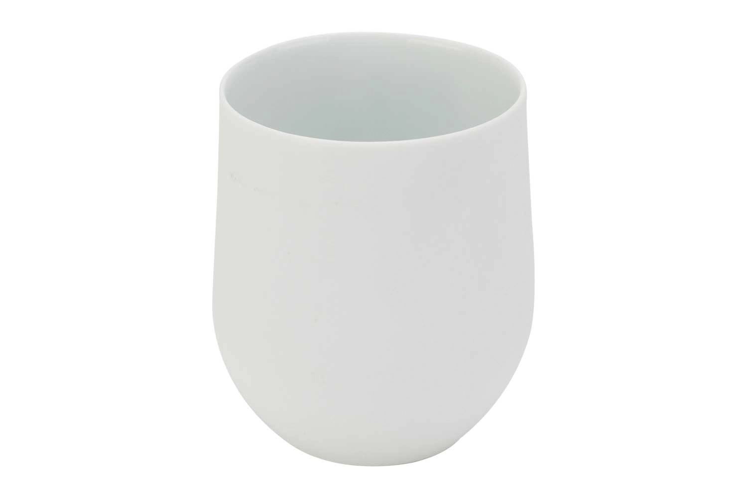 Charming white Becher ohne Henkel, 24cl, D 7.3 x H 9.3cm