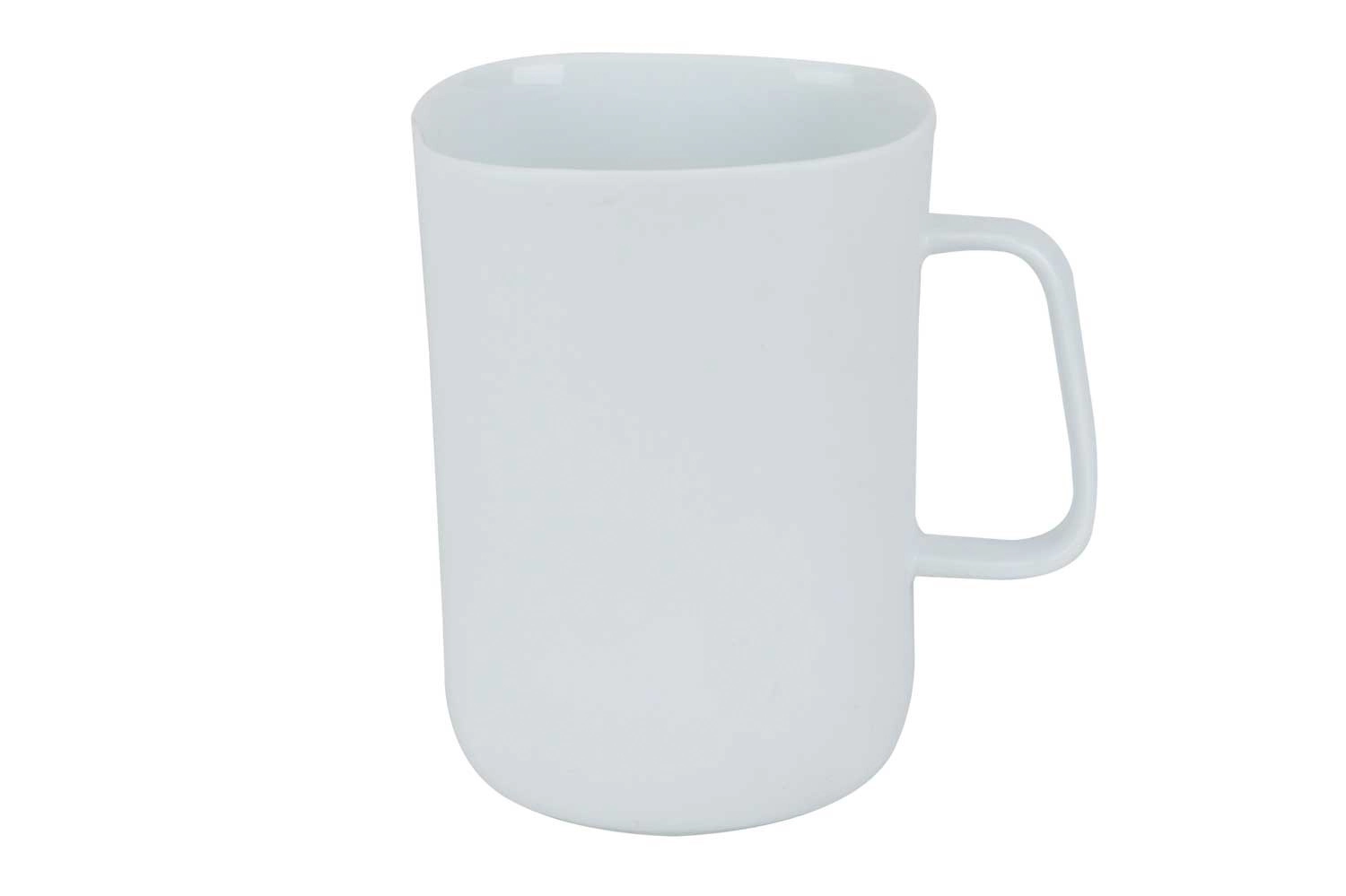 Charming white Becher mit Henkel, 45cl, 8x8x11.3cm