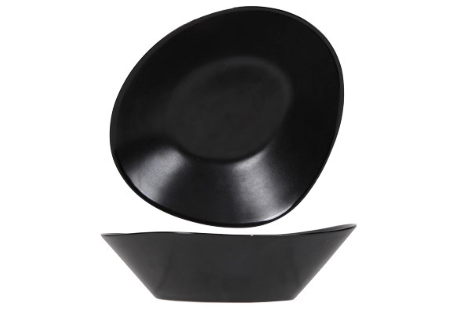 Vongola black coupelle 20.3x17xh6.4cm