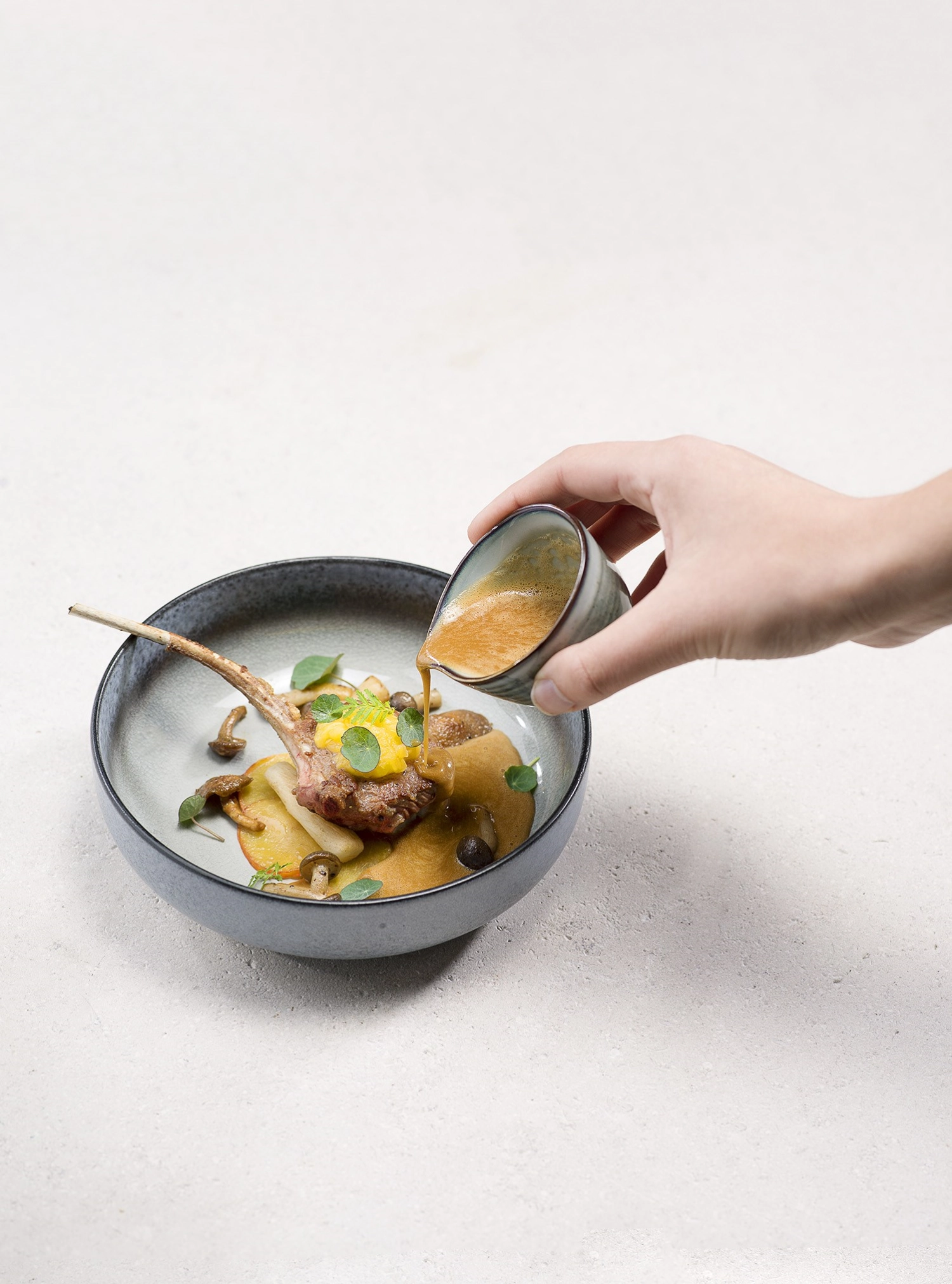 Provence grün, Schüssel, 17x5cm