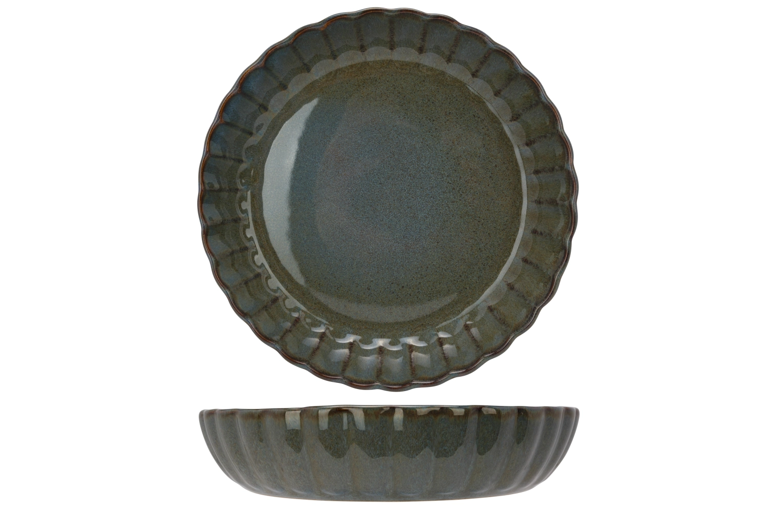 Astera ocean assiette creuse d21,7xh4,7cm