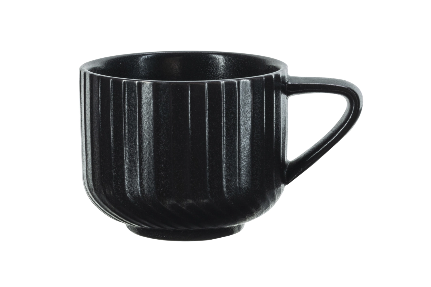 Dakota black tasse 20cl d7,5xh6,2cm