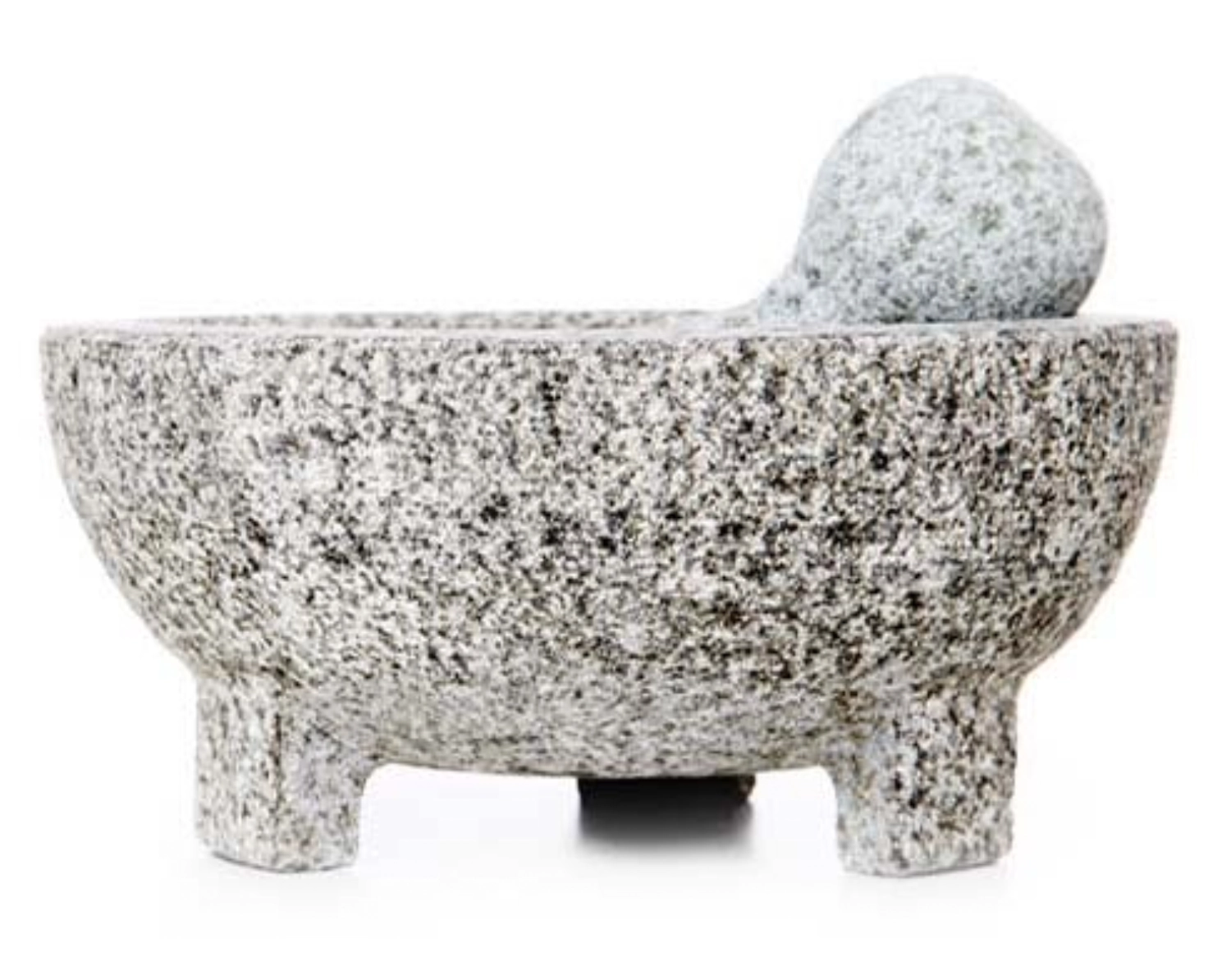 Granit Mörser m. Stössel, 20x8.5cm