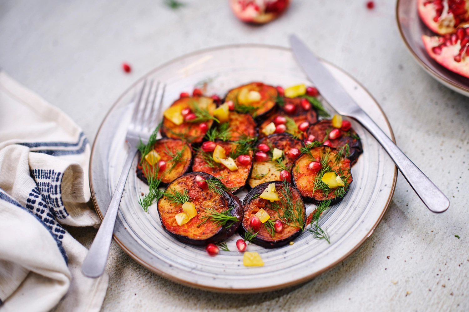 Sintra 2.0 dusty blue assiette plate d26cm