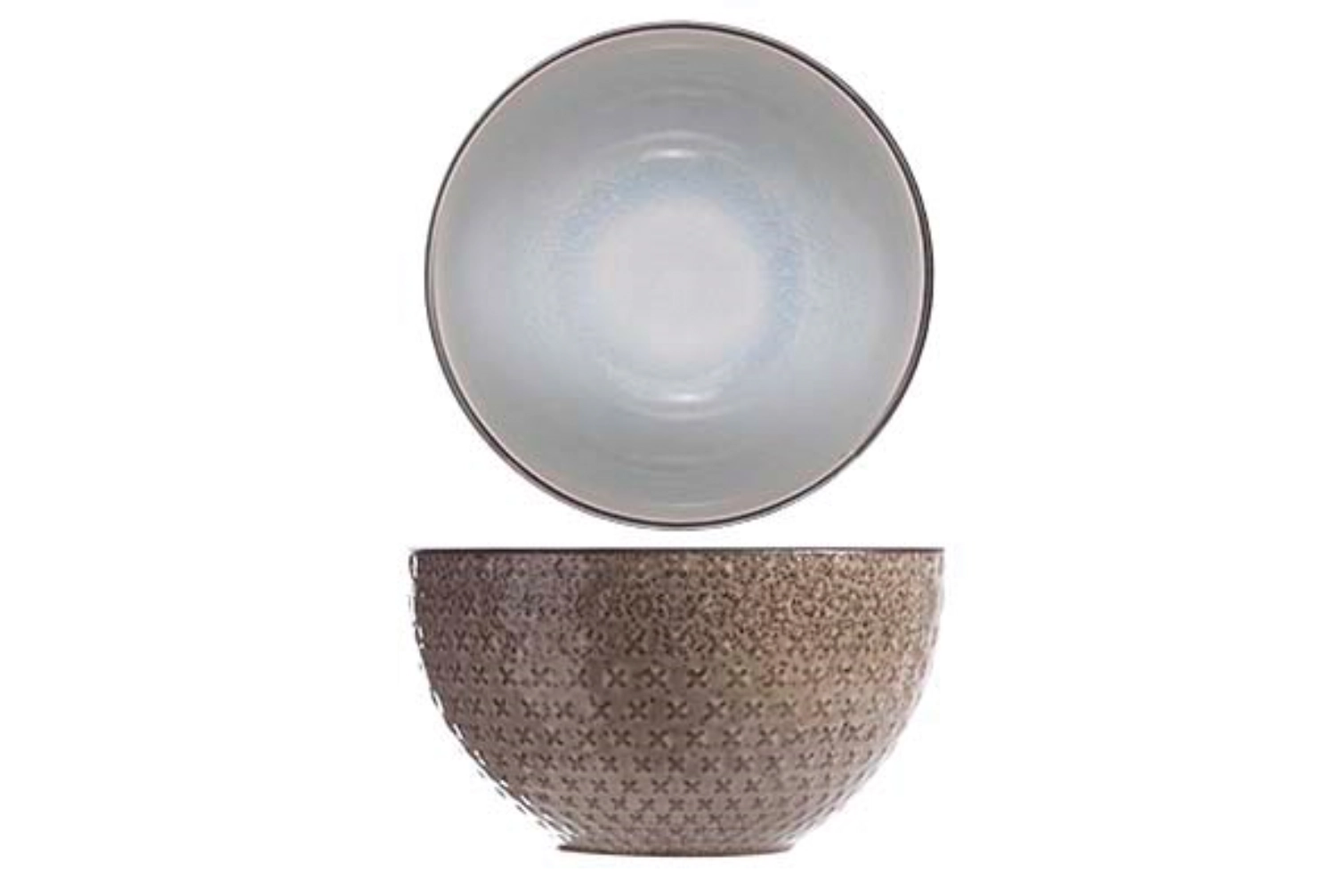 Babylon bol bleu, ø 15x8.5 cm