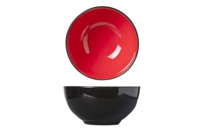 Finesse red bol d15xh7cm