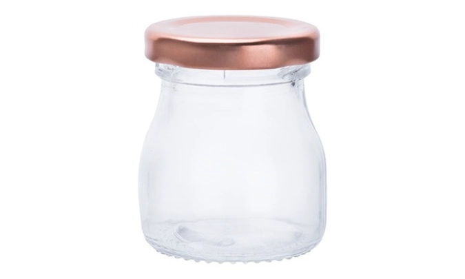 Vorratsglas mit Deckel Kupfer, mini 50ml/4.8 x 5.7cm