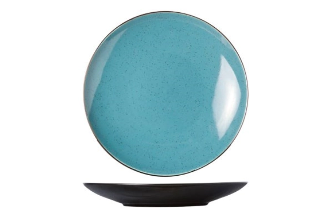 Finesse blue assiette plate d28cm
