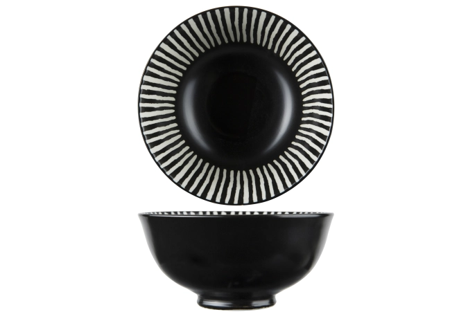 Okapi Black Schüssel D15,5xH7cm