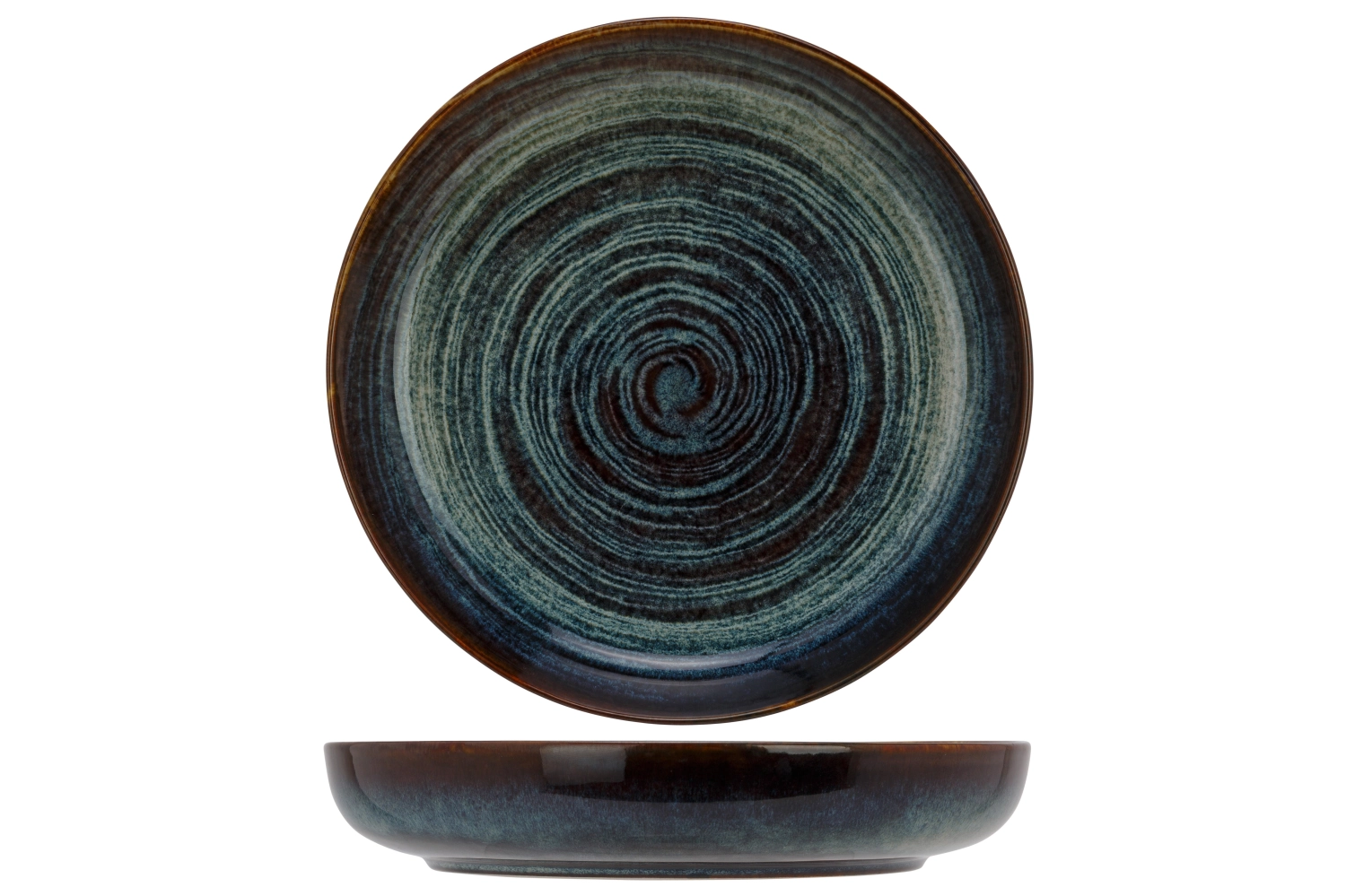 Atlantis circle Assiette creuse d24xh4,3cm